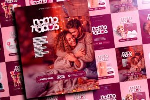 Leia mais sobre o artigo Pack Dia dos Namorados: Encante nas redes com design apaixonante