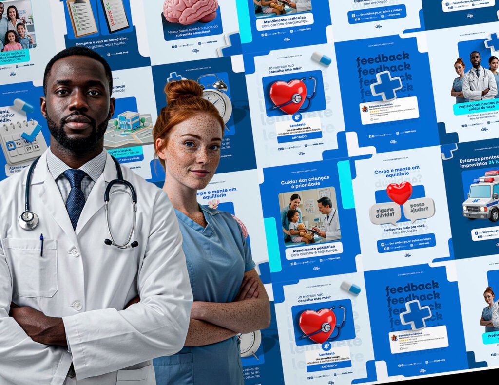 Pack de Design para Convênio Médico