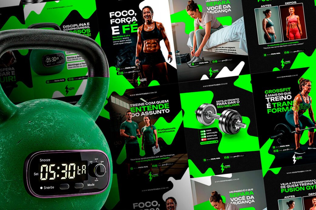 💪 Pack de Design para Academias de CrossFit